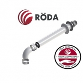 Коаксиальный дымоход 60/100 Roda